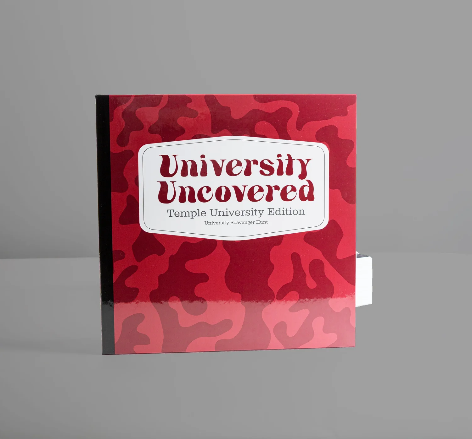 University Uncovered editorial design spread